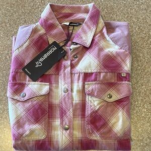 Pink Plaid Shirt by Norrana - Femund Flannel